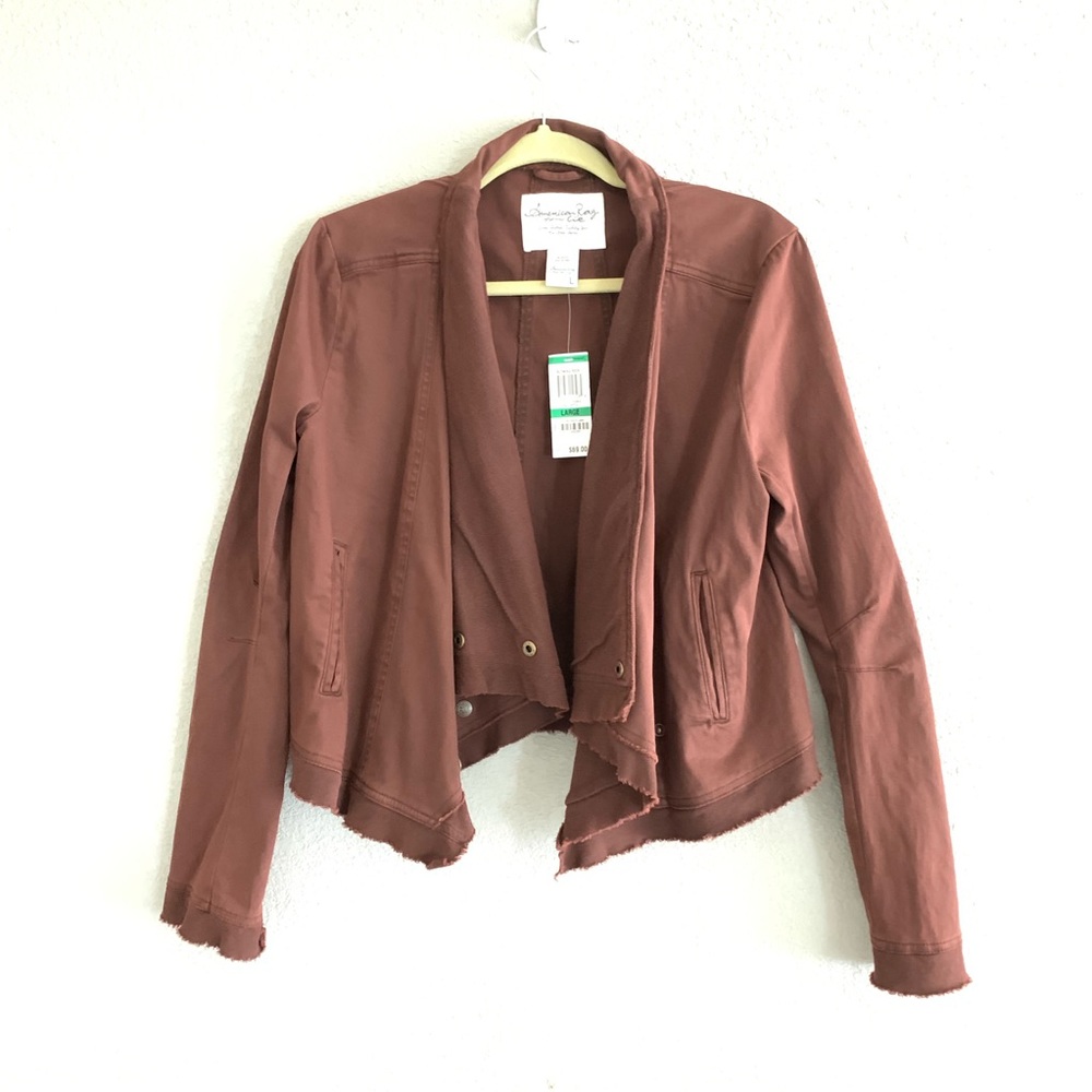 New American Rag Rust Colored Jacket - Picture 3 of 8
